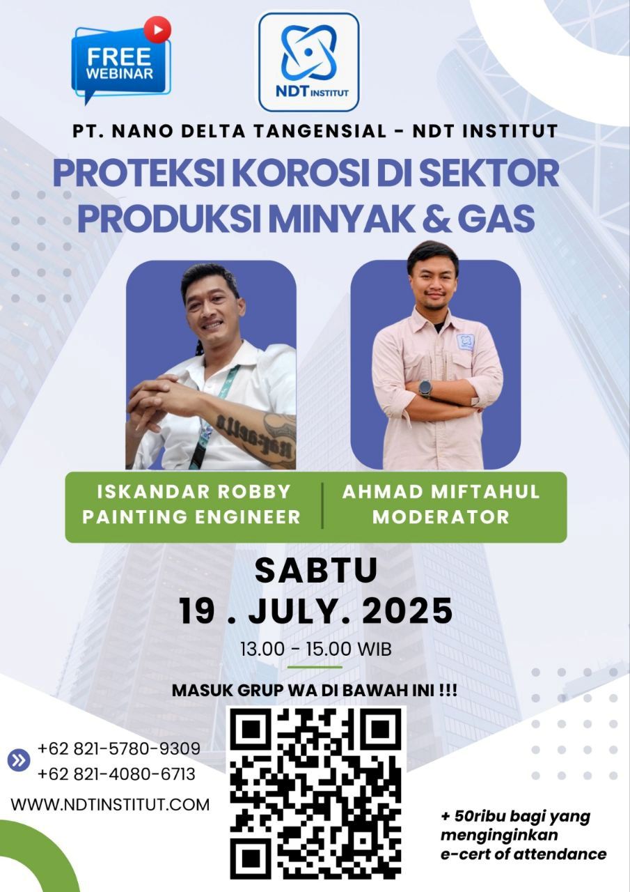 Webinar Proteksi Korosi di Sektor Produksi Minyak & Gas