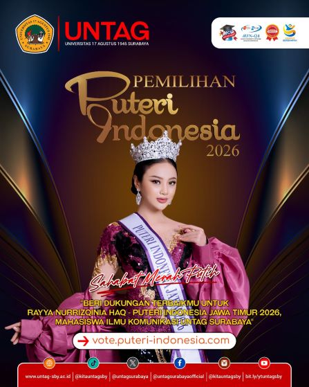 Mahasiswi Untag Surabaya Siap Berlaga di Puteri Indonesia 2026