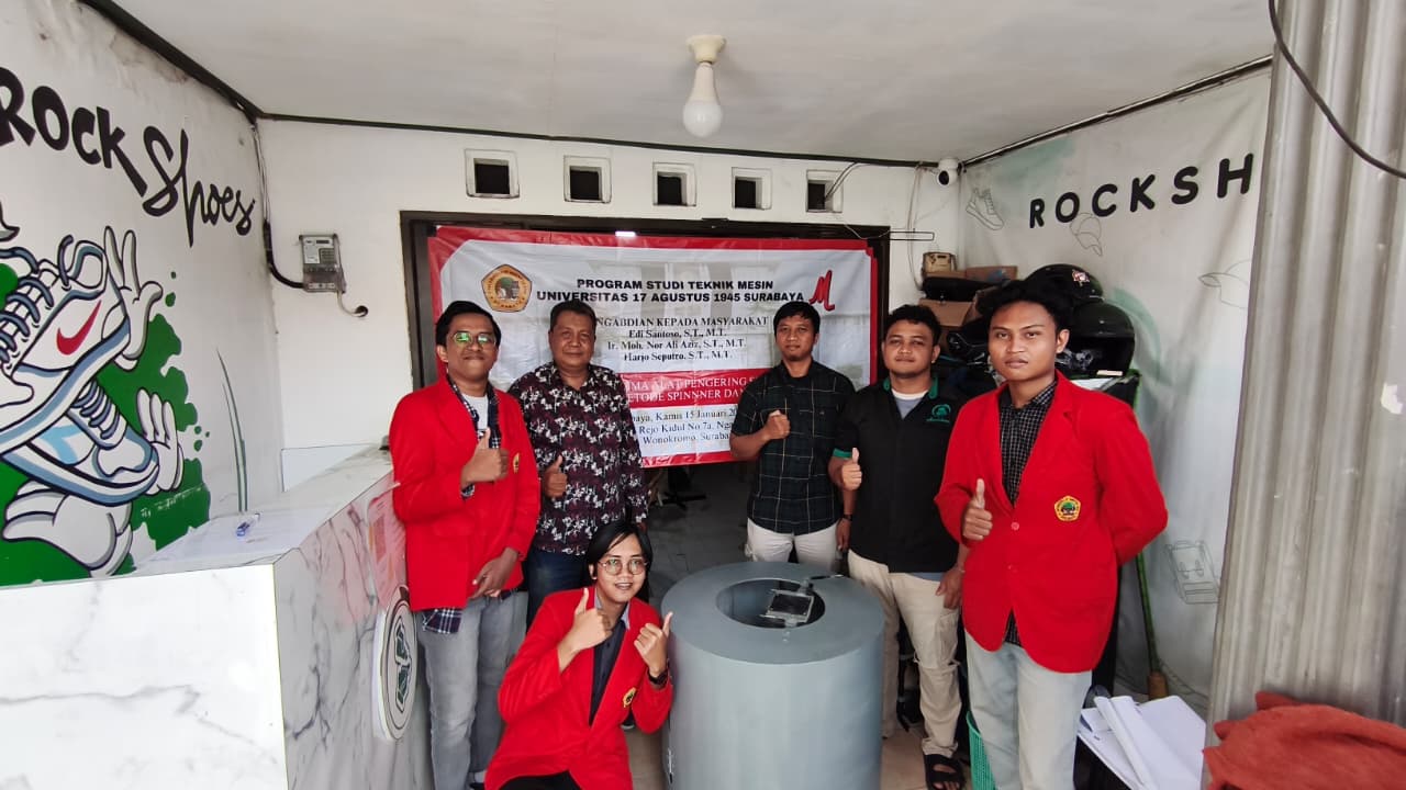 Dosen Teknik Mesin Untag Surabaya Laksanakan Pengabdian Masyarakat Melalui Inovasi Teknologi Tepat Guna