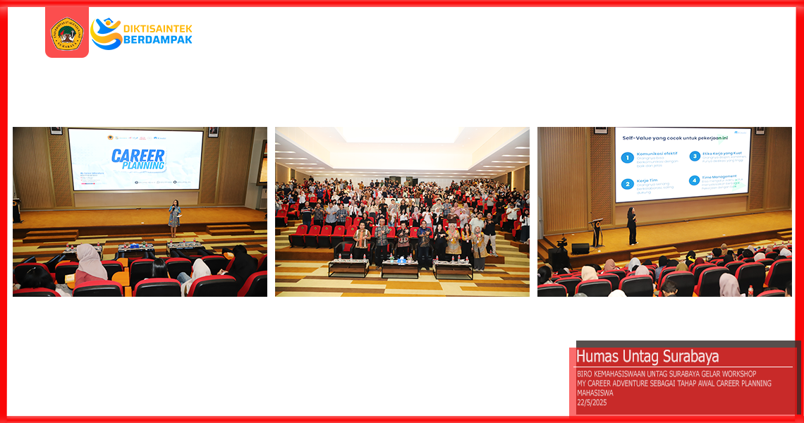 WORKSHOP MY CAREER ADVENTURE SEBAGAI TAHAP AWAL CAREER PLANNING MAHASISWA