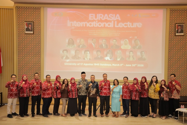 Di Tengah Konflik Dunia, Untag Surabaya Gaungkan Perdamaian Global