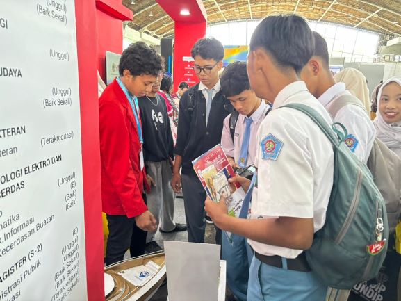 Prodi Teknik Mesin Untag Surabaya Ikuti Pameran Edufair di Jatim Expo